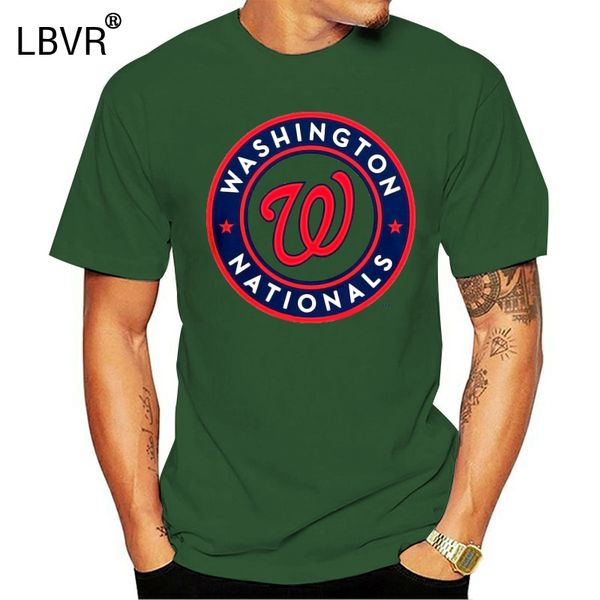 

nationals t shirt ash white s 3 xl 100 cotton usa