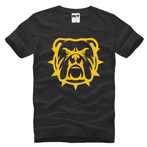 

creative cartoon bulldog bulldogge printed men's t-shirt t shirt for men 2016 new short sleeve o neck cotton casual tee