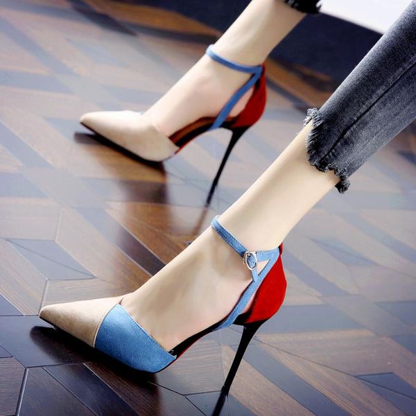 

color matching point word cingulate ultra fine with the new documentary shoes, Black