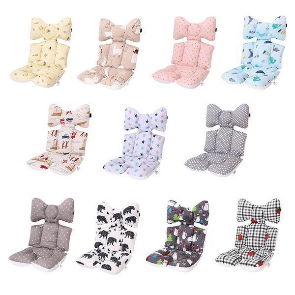 

double sides baby stroller seat cushion cotton mesh padded car seat pad stroller mat mattress pram accessories