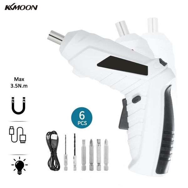 

kkmoon 1300mah usb rechargeable cordless electric screwdriver sets adjustable 6nm cordless electric drill power tools