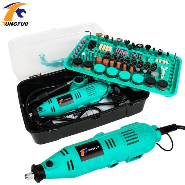 

388pcs mini drill dremel style drilling machine dremel drills rotary tools power tool accessories grinder electric hand drill