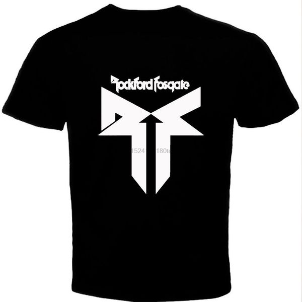 

rockford fosgate tee tshirt мужчины черная футболка размер s в 3xl
