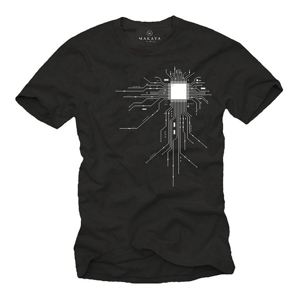 

2019 смешных мужской geek t-shirt gamer cpu для печати летней моды футболочки