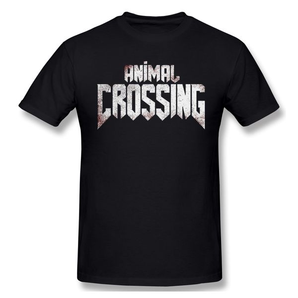 

2020 new arrival animal crossing new horizons doom eternal ofertas t-shirt 100% cotton crewneck tshirt