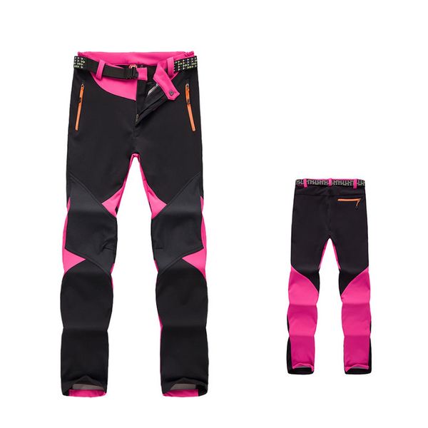 

women summer season hiking fishing camping climb run trousers plus size oversized waterproof outdoor pants, Black;blue