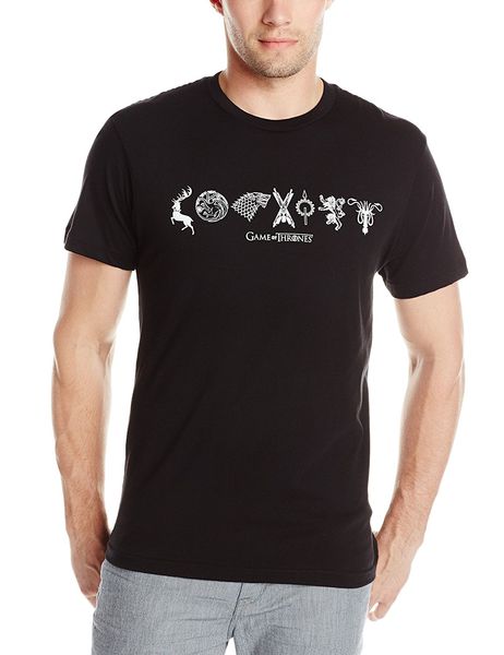 

2019 fashion men's house sigils short-sleeve t-shirt tee shirt