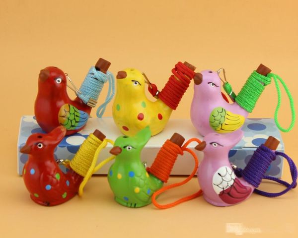 

new ceramic water bird whistle home decoration children gifts vintage style free
