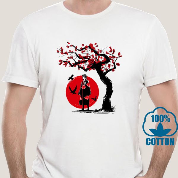 

0329a 2020 naruto uchiha sasuke itachi tshirt men short sleeve anime streetwear summer style cotton tee shirt men