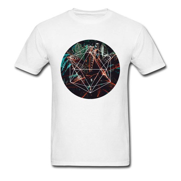 

hip hop t shirts galaxy geomerty crewneck icosahedron men tshirt 100% cotton men t shirt personalized t-shirt quality