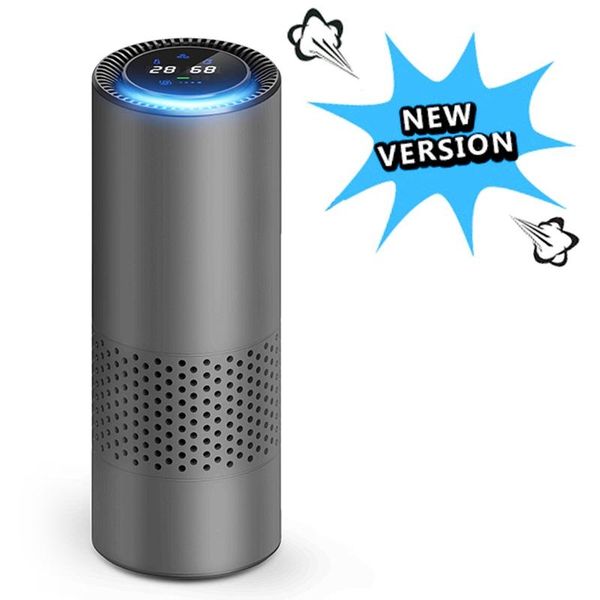 

car air purifier negative ion purifier humidifier aluminium alloy auto armo diffuser air freshener humidifier for cars