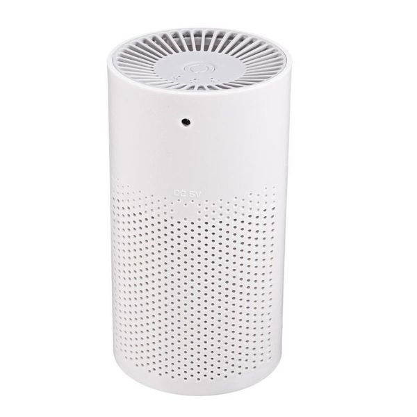 

portable mini air purifier indoor pm2.5 formaldehyde odor ozone filter machine 3 modes negative ion home car mini purifiers
