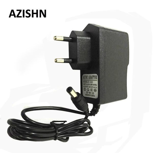 

cctv accessories azishn ac 100-240v dc 12v 1a eu plug ac/dc power adapter charger power adapter for security cctv camera (2.1mm * 5.5mm