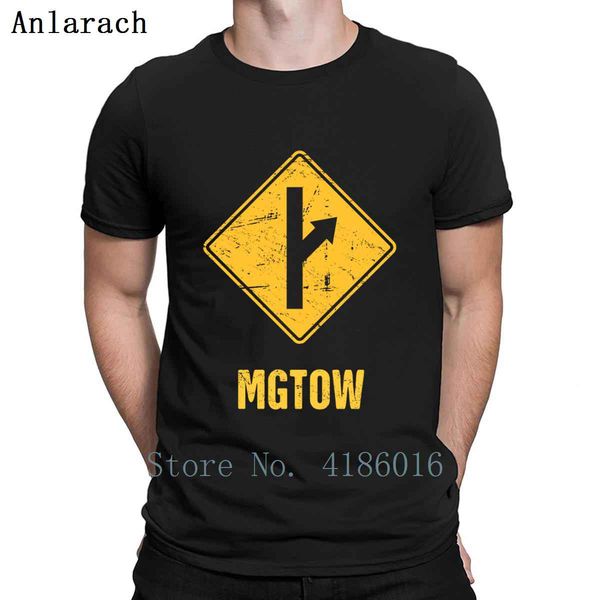 

distressed mgtow sign t shirt graphic natural spring new fashion euro size s-5xl clothing printed tee shirt shirt