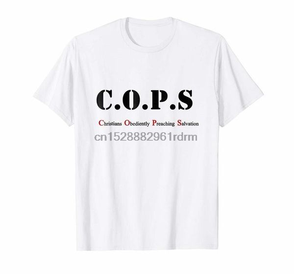 

clothing c.o.p.s christians obediently preaching salvation t shirt 9595