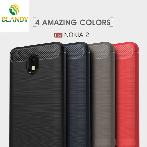 

for nokia 2 9 carbon fiber soft silicone back cover case for nokia 8 6 5 3