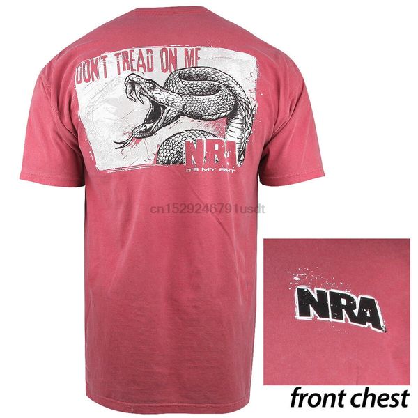 

nra dont tread t-shirt (2x)- crimson