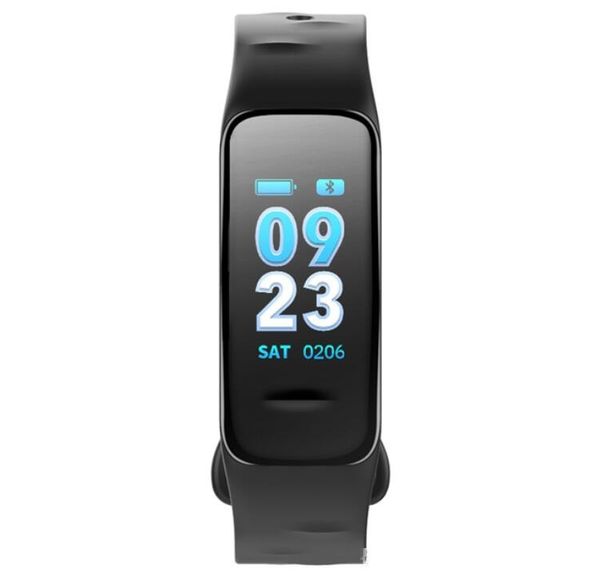 

c1s fitness trackers smart bracelet activity heart rate blood pressure monitor ip67 waterproof smart wristand for ios android smartphones