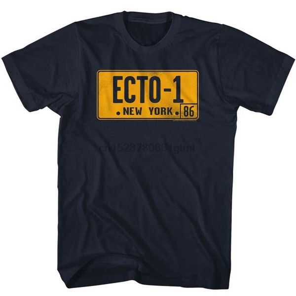 

ghostbusters ecto 1 plate licensed t-shirt harajuku hip hop tee shirt