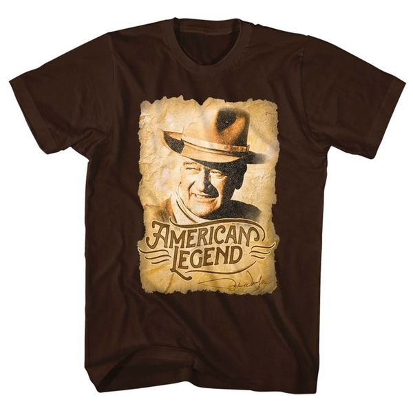 

john wayne american legend cowboy licensed t shirt sportswear tee shirt