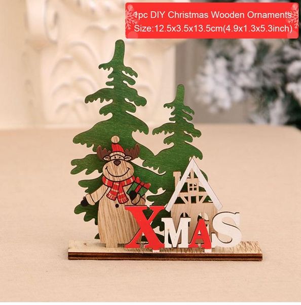 

happy new 2020 xmas for decoration gift merry wooden home christmas navidad ornament noel ornament christmas year santa claus yxlhxz xhhair