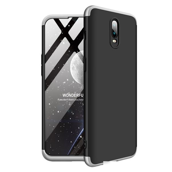 

for oneplus 6t shockproof luxury protection 3 in 1 matte full body cover shell ultra thin pc phone case