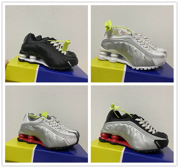 

neymar x r4 og metallic silver white black red bright crimson children basketball sports shoes cushion kids boys girls sneaker