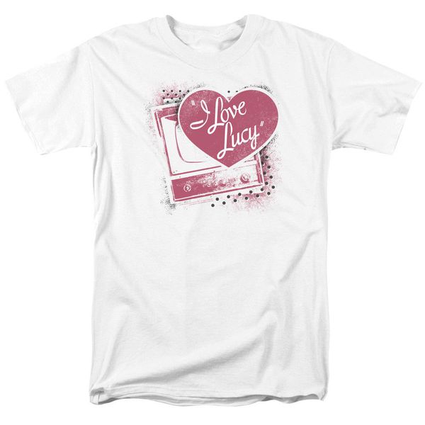

i love lucy spray paint heart licensed t shirt cool casual pride t shirt men fashion tshirt ing