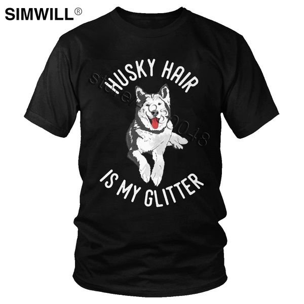 

fashion latest siberian husky t shirt men 100% cotton short sleeve cute pet dog t-shirt graphic print tee good gift clothes