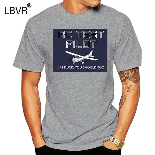 

new 2019 men's casual letter printed rc plane test pilot funny radio control hobby t-shirt funny tee shirts