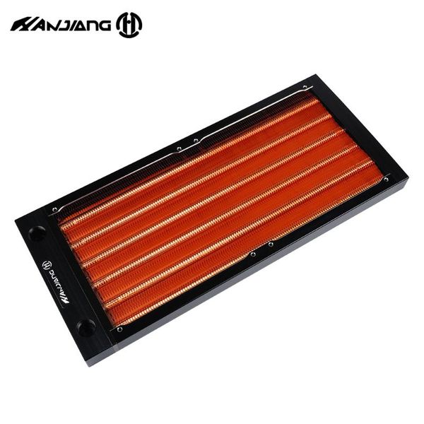 

fans & coolings hj 240mm super thin copper radiator for a4 case,mini computer water cooling kit loop build heat sink g1/4,seller recommend