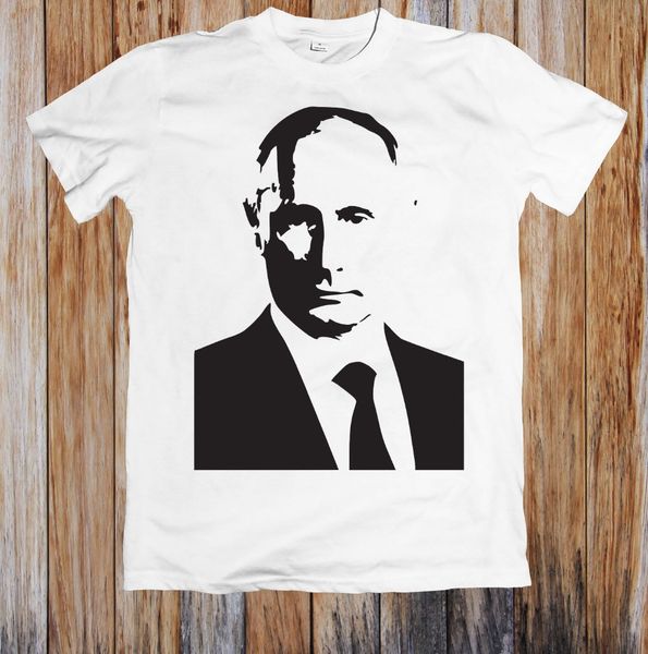 

vladimir putin simple face good quality cotton t shirt men and men o-neck casual print t shirt business
