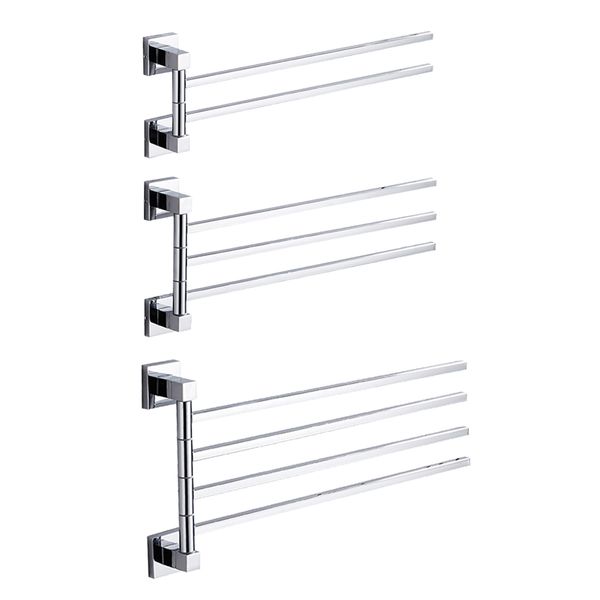 

3pcs modern wall mounted bathroom storage towel rack for bathroom