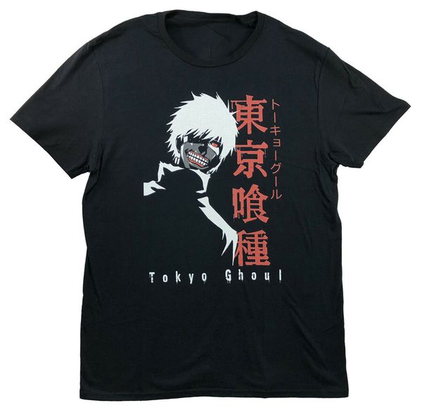 

tokyo ghoul ken kaneki character officially licensed t-shirt summer o neck tee shirt