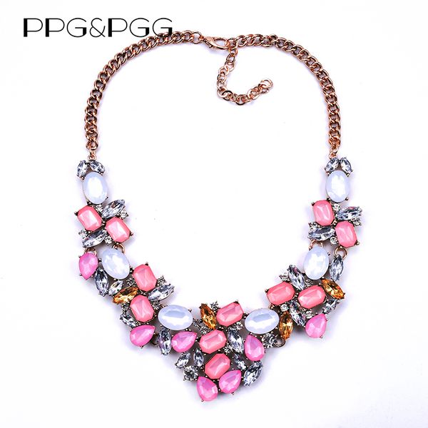 

2020 new luxury crystal rhinestone choker necklace women fashion charm jewelry ethnic wedding large collar choker necklac, Golden;silver