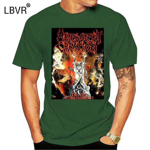 

malevolent creation the ten commandments death suffocation new black t-shirt