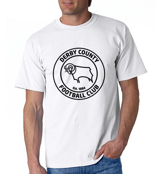 

2017 hilarious famous comfortable derby county men's army green t shirt punk letter t-shirt tees geometric hip hop