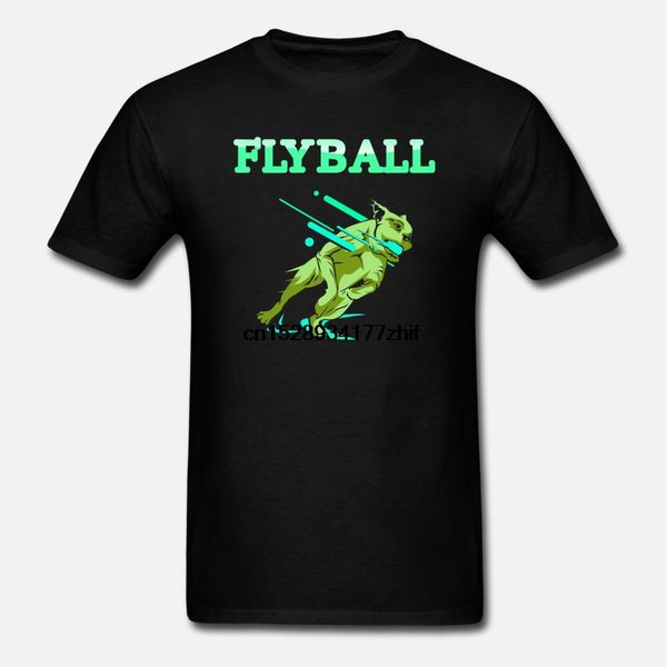 

men t shirt flyball race relay tennis ball dog sport gift tshirts women-tshirt