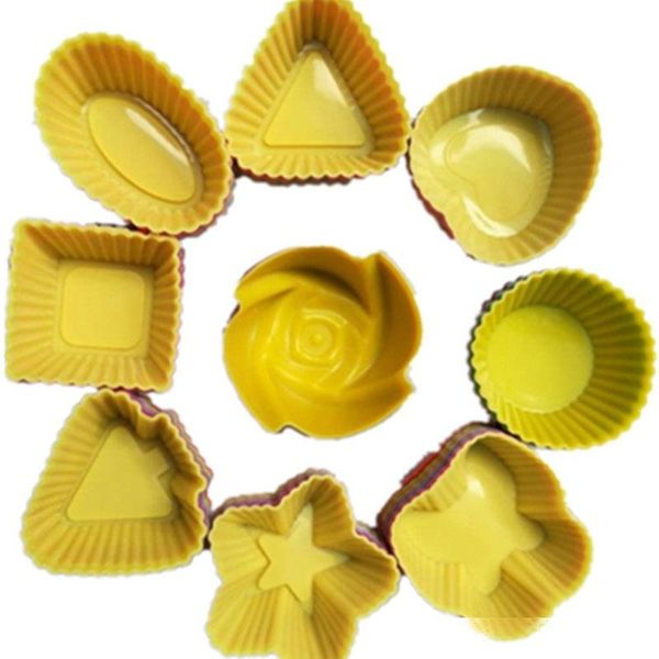

diy silicone muffin cupcake baking moulds case cupcake maker mold tray baking cup cake mold tools