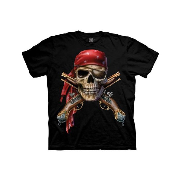 

the mountain skull and muskets t-shirt hip hop novelty t shirts mens brand clothing tee