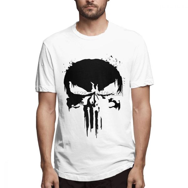 

high-q for male punisher skull t shirt homme tee shirt 2019 new birthday gift for male tee shirt