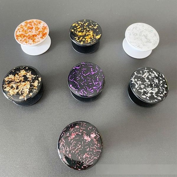

soft shell tpu universal car glitter bling phone holder for smart phone grip stand sockets tablets