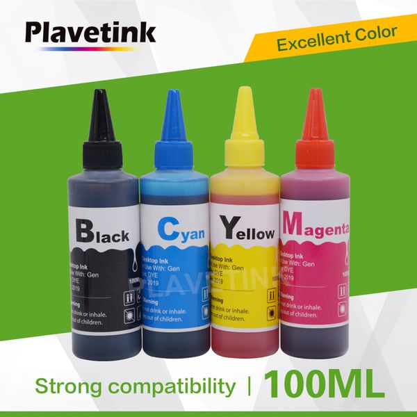 

ink refill kits plavetink pgi525 cli526 100ml bottle printer for canon pgi 525 cli 526 xl pixma ip4850 ip4950 ix6550 mg5150 mg5250 mg5350