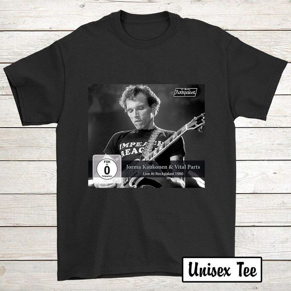 

йорма kaukonen vital parts - живой в rockpalast 1980 tshirt мужчины женщины