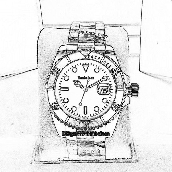 

new luxusuhr mens watches luminous function 2813 automatic movement watch 40mm red bezel sapphire surface montre de luxe calendar wristwatch, Slivery;brown