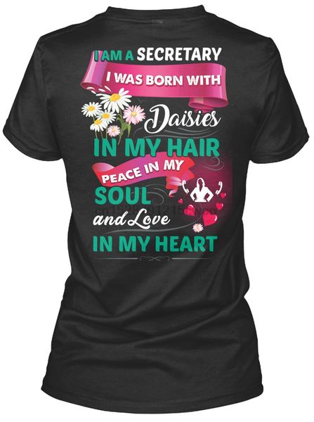 

men t shirt awesome secretary shirt (2) women t-shirt