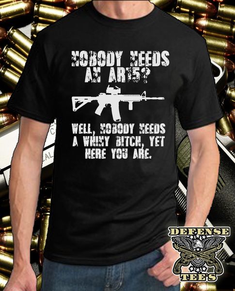 

2019 fashion design бесплатная доставка ar-15 t-shirt второй поправки ак-47 pro gun винтовка shirt o-образным вырезом hipster tshirts