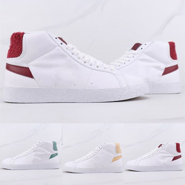 

men sb zoom high skateboard shoes women triple white red casual sports shoes running shoes