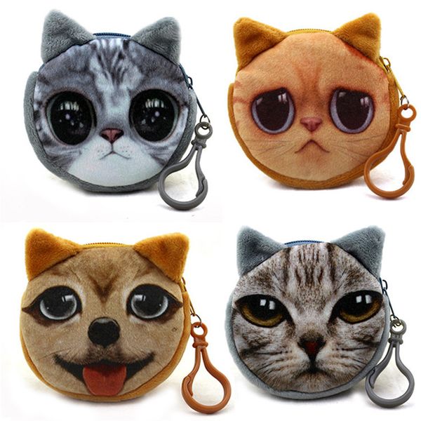 

cat монет кошельки мода сцепления кошельки портмоне сумка кошелек cute cat кошелек мяу звезда kitty мешочки киска кошелек кошельки держатели, Red;black
