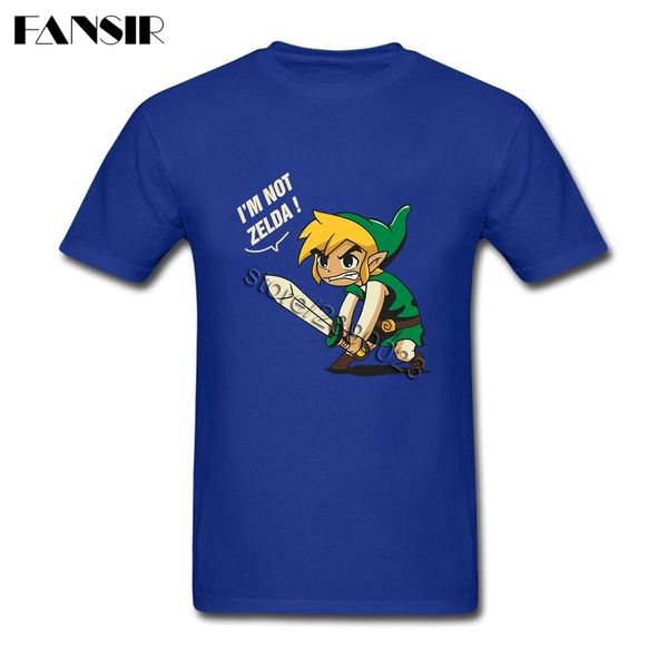 

смешные tee shirt man белый с коротким рукавом пользовательские zelda для взрослых верхняя одежда мужчины tshirt